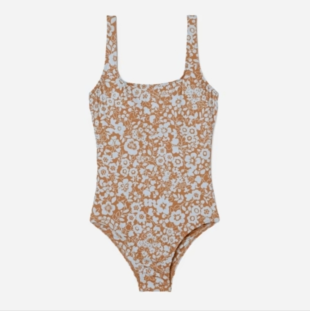 Everlane The Square-Neck One-Piece XL